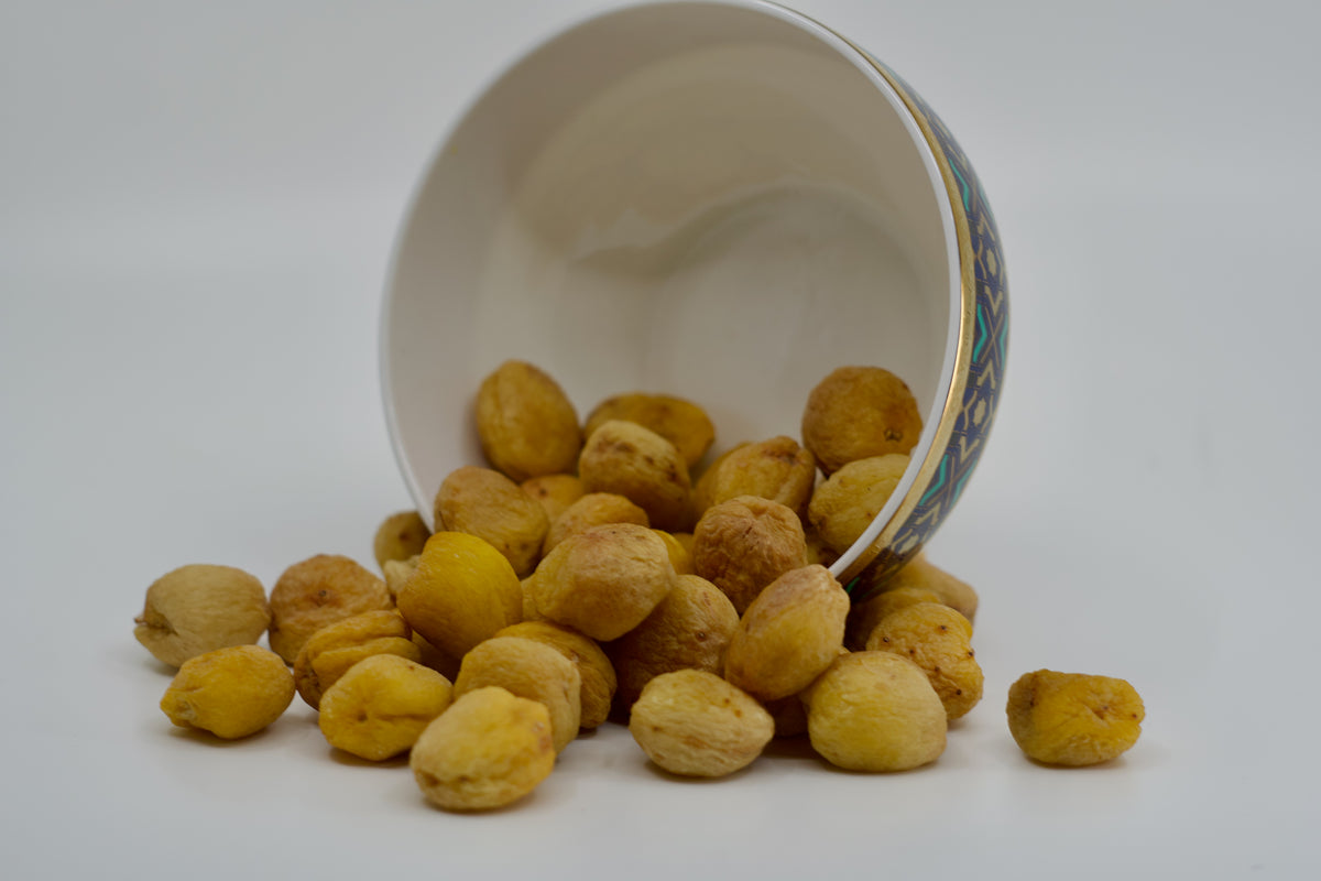 Kangina Afghan Dried Apricot With Seed – Kishta Shakar Para | Sun-Dried | 250g (0.55 lb)